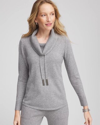Zenergy Luxe® Cashmere Blend Cowl Sweater | Chico's